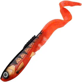 Приманка мягкая Abu Garcia Beast Curltail 21cm #Red Tiger купить