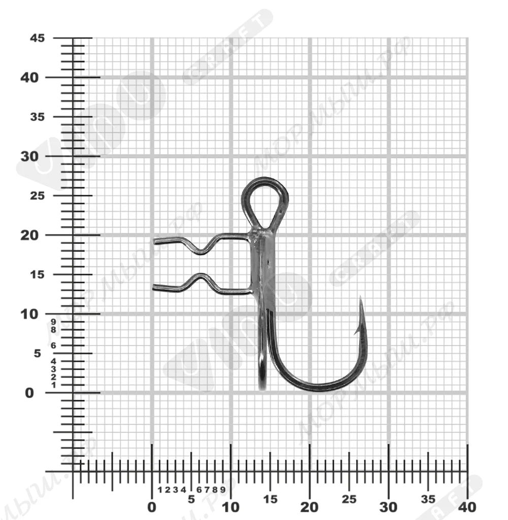 Тройник ST-36H "T-Treble Hooks", блистер 3 шт. 2 Vido Craft купить Тройник ST-36H "T-Treble Hooks", блистер 3 шт. 2 Vido Craft купить