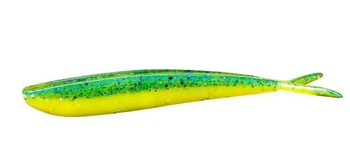 Силиконовая приманка, слаг Lunker City 7" Fin-S Fish - 135 Mahi Mahi Слаги Fin-S Fish 7" купить