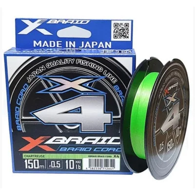 Шнур YGK X-Braid Braid Cord X4 150m #0.5-10lb купить Шнур YGK X-Braid Braid Cord X4 150m #0.5-10lb купить