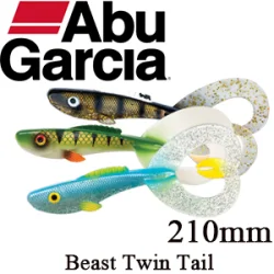 Силиконовые приманки Abu Garcia Beast Twintail 21cm купить