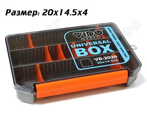 Коробка для приманок VIDO CRAFT UNIVERSAL BOX купить