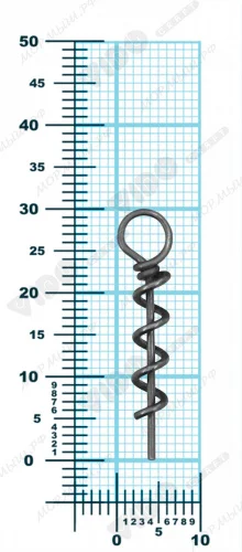 Спираль Vido-Craft "SPRING LOCK BIG SIZE" 30 мм №1 5 шт/уп купить