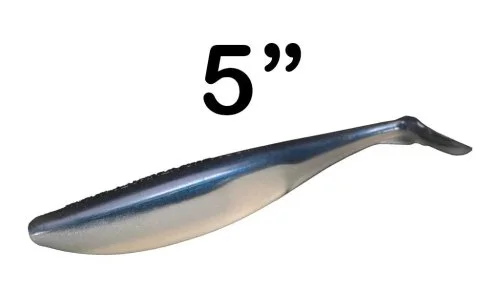 Силиконовая приманка Lunker City 5" SwimFish - 01 Alewife Виброхвост 5" SWIMFISH купить