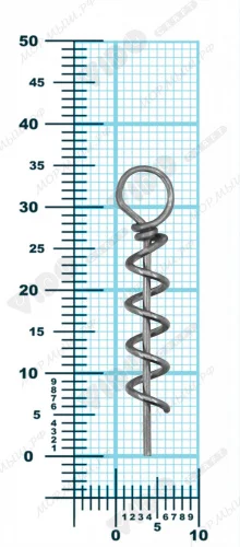 Спираль Vido-Craft "SPRING LOCK BIG SIZE" 35 мм №2 5 шт/уп купить