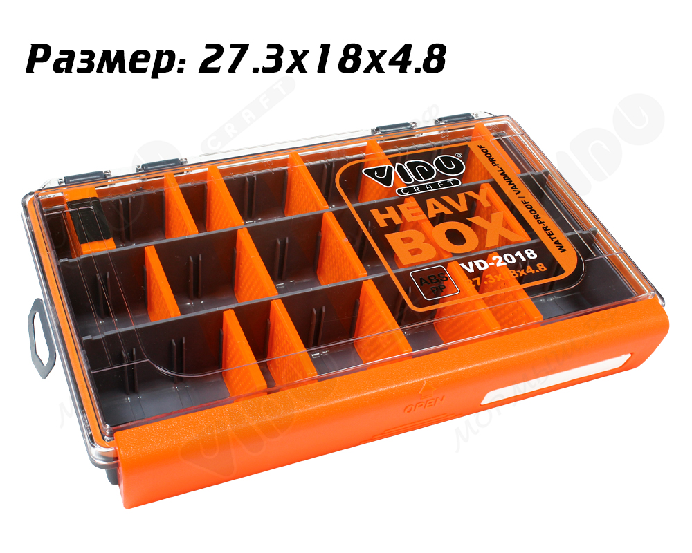 Коробка для приманок VIDO CRAFT HEAVY BOX купить Коробка для приманок VIDO CRAFT HEAVY BOX купить