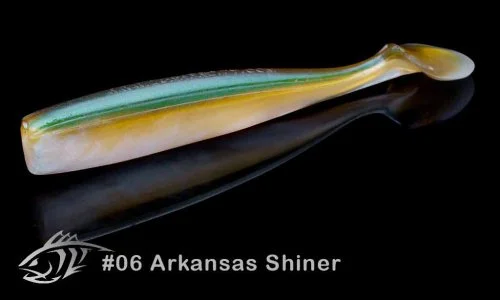 Силиконовая приманка Lunker City 4.5" Shaker - 06 Arkansas Shiner Виброхвост 4.5" SHAKER купить
