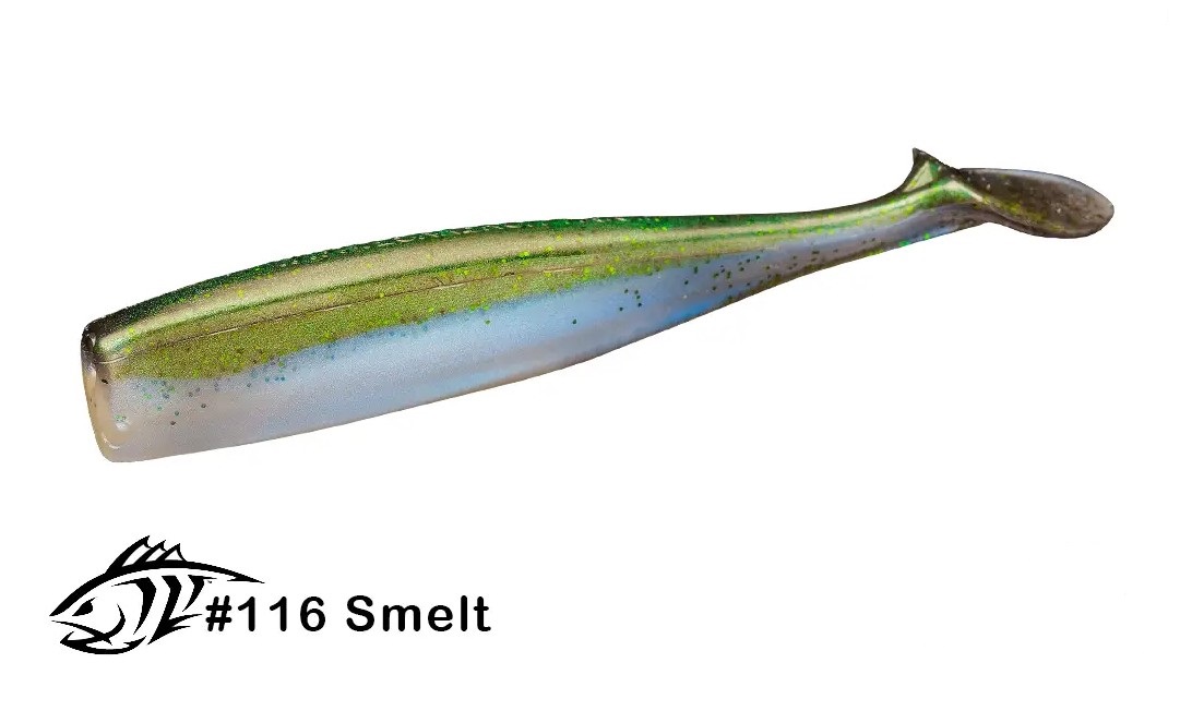 Силиконовая приманка Lunker City 6" Shaker - 116 Smelt Виброхвост 6" SHAKER купить