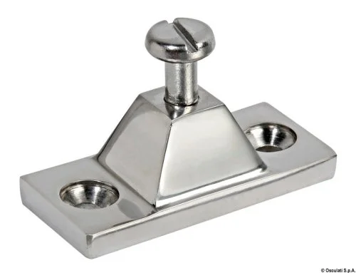 46.403.00 Палубный шарнир Ø20мм, основание 50x22мм, нержавеющая сталь купить