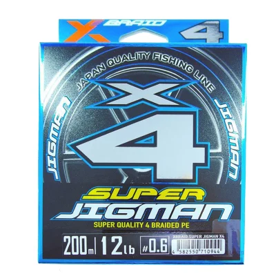 Шнур YGK X-Braid Super Jigman X4 200m #3.0-40lb купить