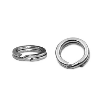 Кольцо заводное Flat Double Ring 11,5*1,6 мм, 10 шт шт/уп купить