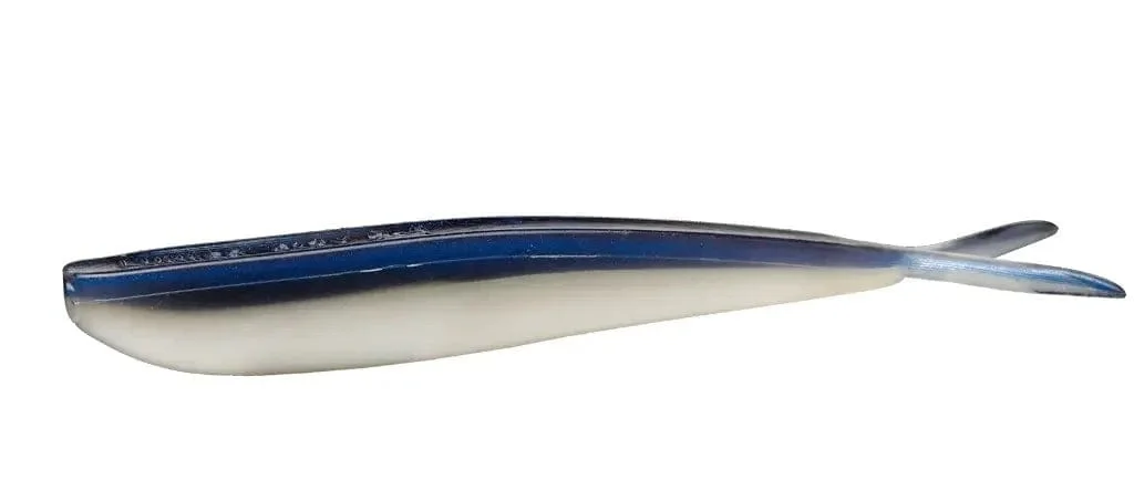Силиконовая приманка, слаг Lunker City 7" Fin-S Fish - 01 Alewife Слаги Fin-S Fish 7" купить для ловли хищной рыбы щуки, судака, окуня Силиконовая приманка, слаг Lunker City 7" Fin-S Fish - 01 Alewife Слаги Fin-S Fish 7" купить