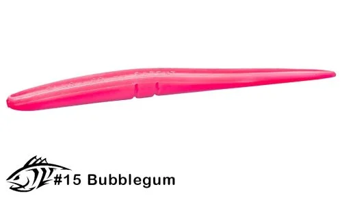 Силиконовая приманка, слаг Lunker City 12" Slug-Go - 15 Bubblegum Слаги 12" Slug-Go купить