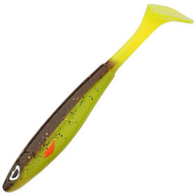 Приманка силиконовая Berkley Sick Smash 23см (1шт) #Brown Chartreuse купить
