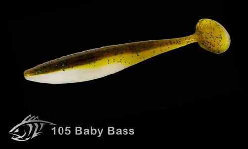 Силиконовая приманка Lunker City 5" SwimFish - 105 Baby Bass Виброхвост 5" SWIMFISH купить