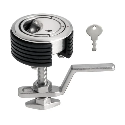 Ручка для щитов пайола Eclipse LIFT TURN средняя с замком Ø60мм AISI316 компрессионная, Osculati купить