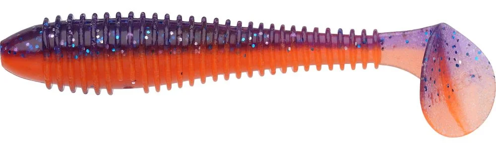 Приманка силиконовая Keitech Swing Impact FAT 7.8" #PAL09 Violet Fire Keitech Swing Impact FAT 7.8" купить для ловли хищной рыбы щуки, судака, окуня Приманка силиконовая Keitech Swing Impact FAT 7.8" #PAL09 Violet Fire купить