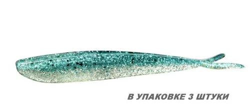Силиконовая приманка, слаг Lunker City 10" Fin-S Fish - 46 Emerald Ice Слаги Fin-S Fish 10" купить