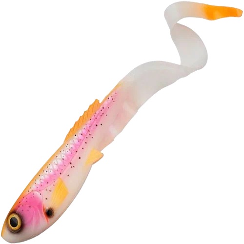 Приманка мягкая Abu Garcia Beast Curltail 21cm #Albino Trout купить