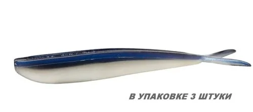 Силиконовая приманка, слаг Lunker City 10" Fin-S Fish - 01 Alewife Слаги Fin-S Fish 10" купить