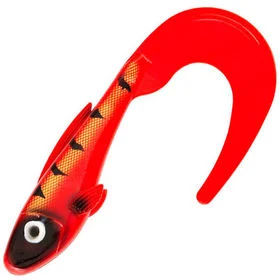 Приманка мягкая Abu Garcia Beast Curltail 21cm #Red Tiger купить Приманка мягкая Abu Garcia Beast Curltail 21cm #Red Tiger купить