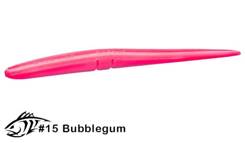 Силиконовая приманка, слаг Lunker City 12" Slug-Go - 15 Bubblegum Слаги 12" Slug-Go купить