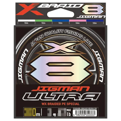 Шнур YGK X-Braid Jigman Ultra X8 200m #0.8-16lb купить