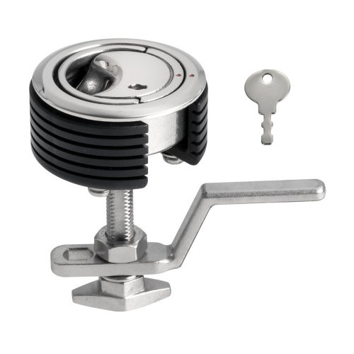 Ручка для щитов пайола Eclipse LIFT TURN средняя с замком Ø60мм AISI316 компрессионная, Osculati купить